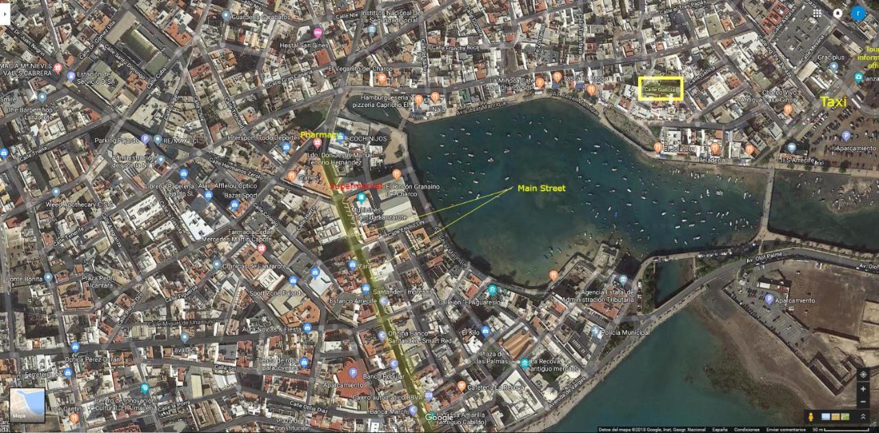 Estudio Del Pescado En El Charco Arrecife  Eksteriør bilde